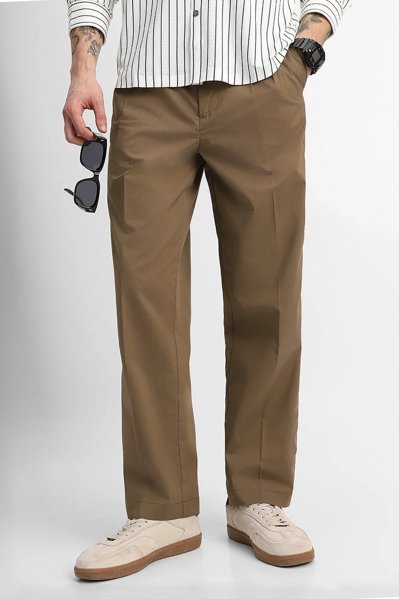 SNITCH Stretch Relaxed Fit Trousers
